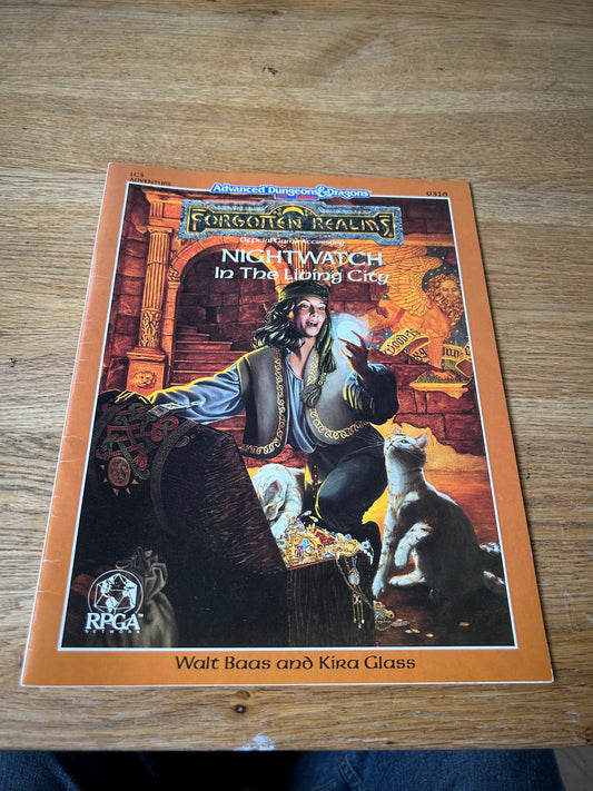 Nightwatch: In the Living City (Forgotten Realms Ravens Bluff LC3) Original (in great condition)