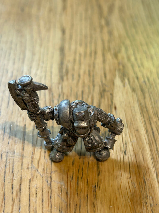 Space Ork Blood Axe Boss Metal Citadel Kev Adams Nob Rogue Trader warhammer 40k (no tab)