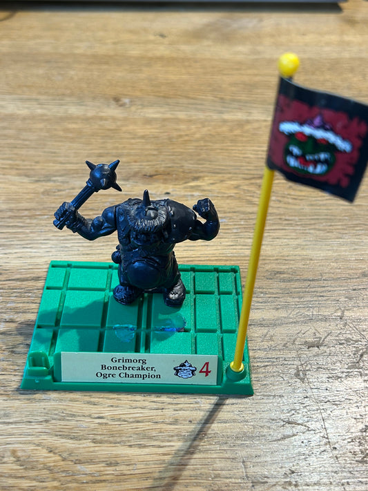 Battle Masters Grimorg Bonebreaker Ogre Champion 1992 Games Workshop MB Vintage