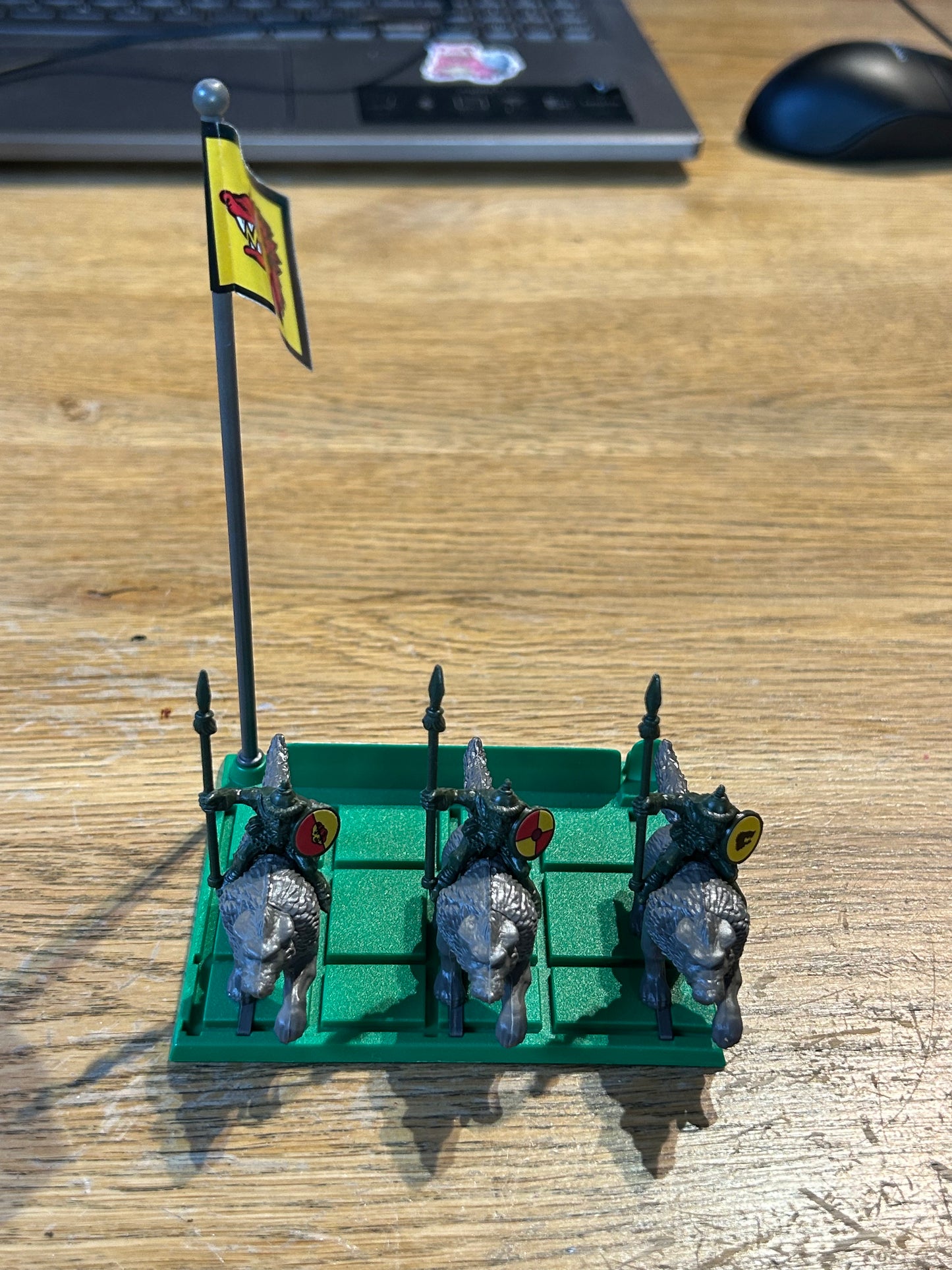 Battle Masters goblin wolf riders x3
