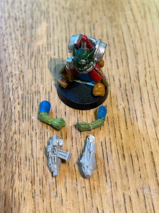 Ork Evil Sunz Boss Metal OOP 1989 Warhammer 40k Rogue Trader