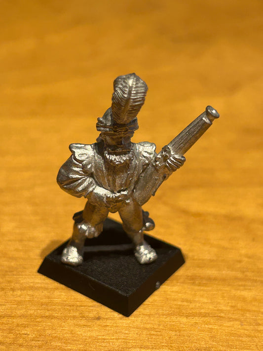 Warhammer fantasy old world empire hand gunner metal early 90’s