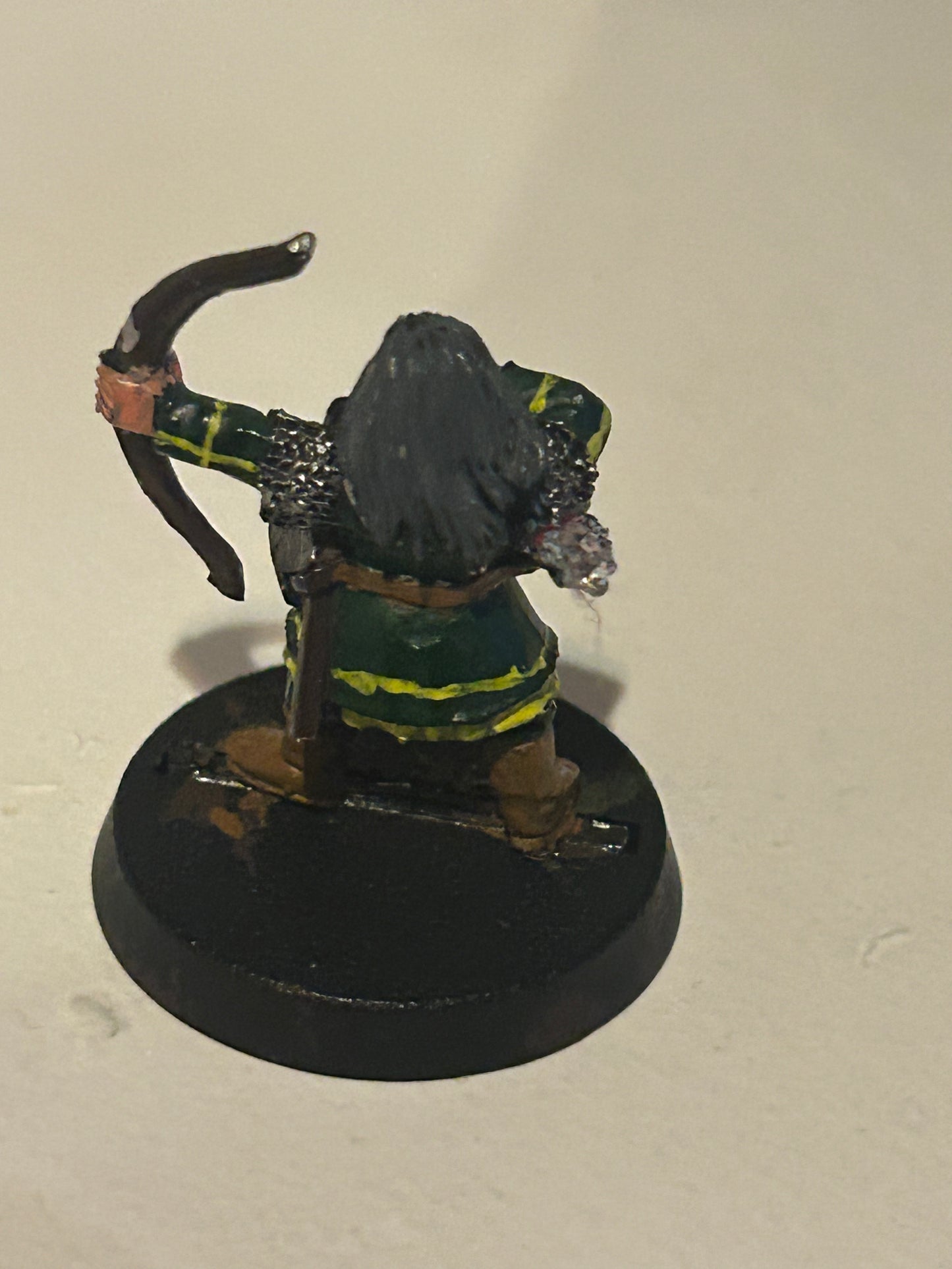 DWARF ARCHER METAL OOP GAMES WORKSHOP LORD OF THE RINGS THE HOBBIT LOTR MESBG