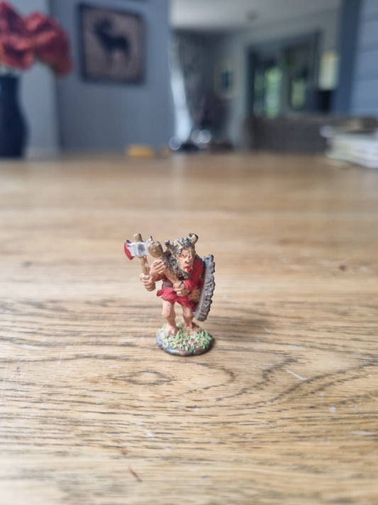 Citadel Runequest Chaos Broo Four Arms Games Workshop Beastman 1982 Metal Figure