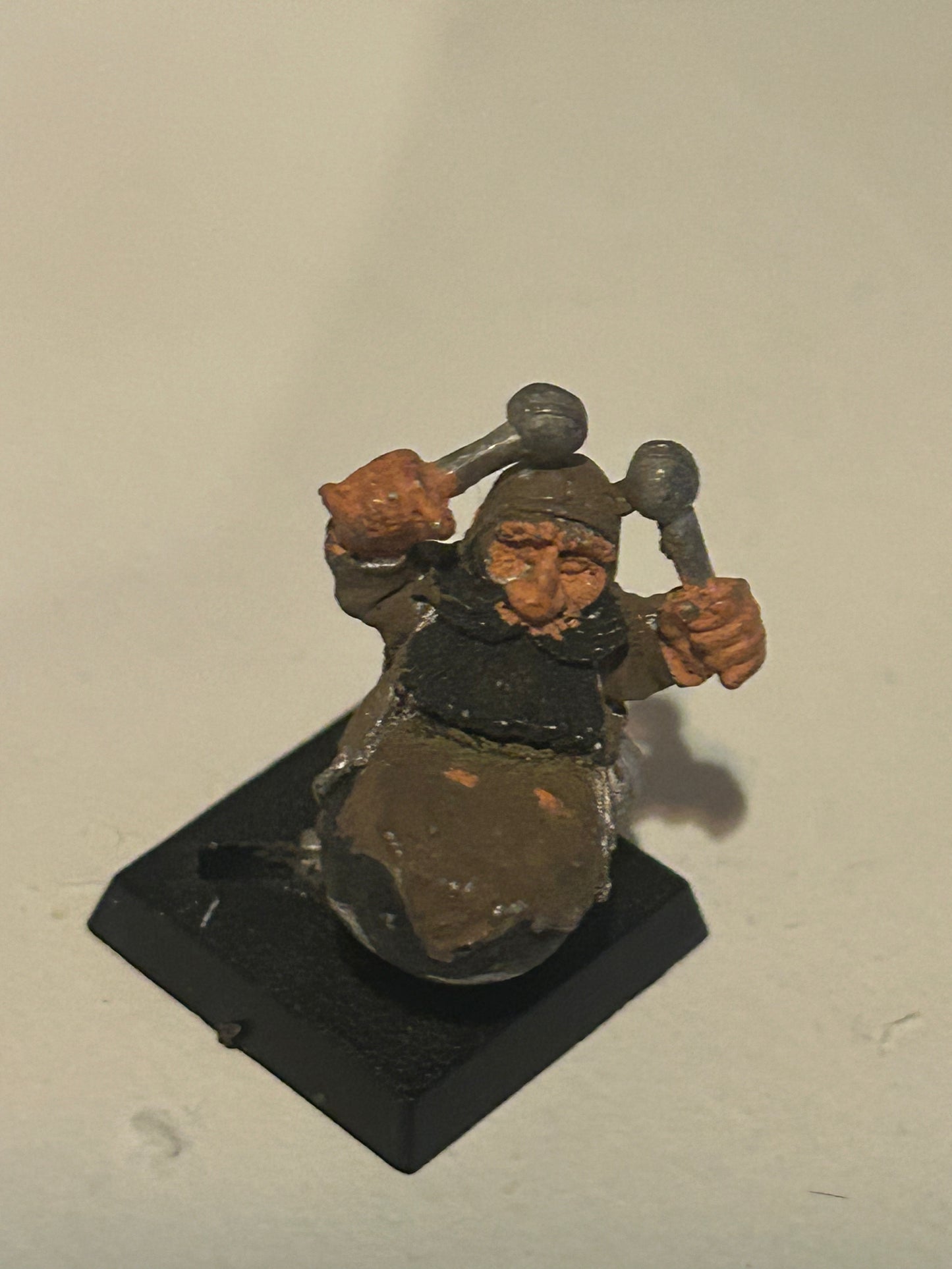 Imperial Dwarf Command Group Dim Musician D5 Drummer Citadel Metal 80s