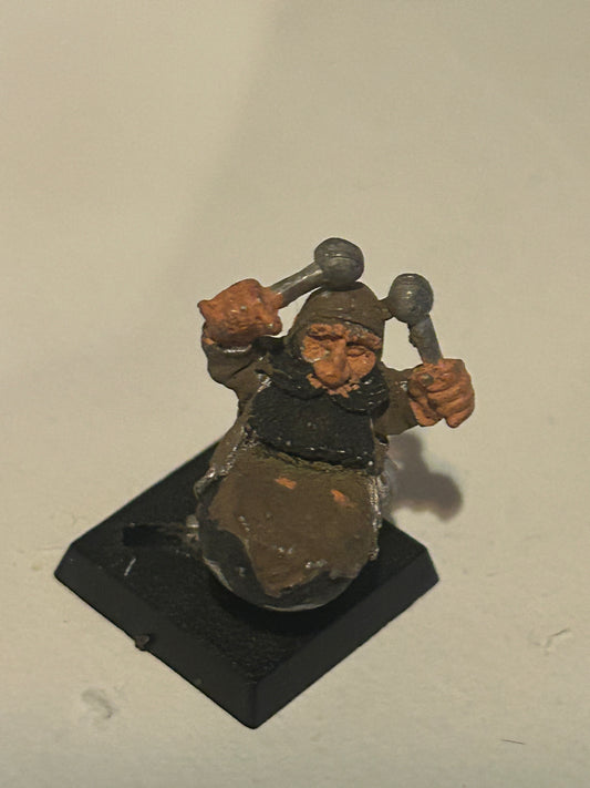 Imperial Dwarf Command Group Dim Musician D5 Drummer Citadel Metal 80s