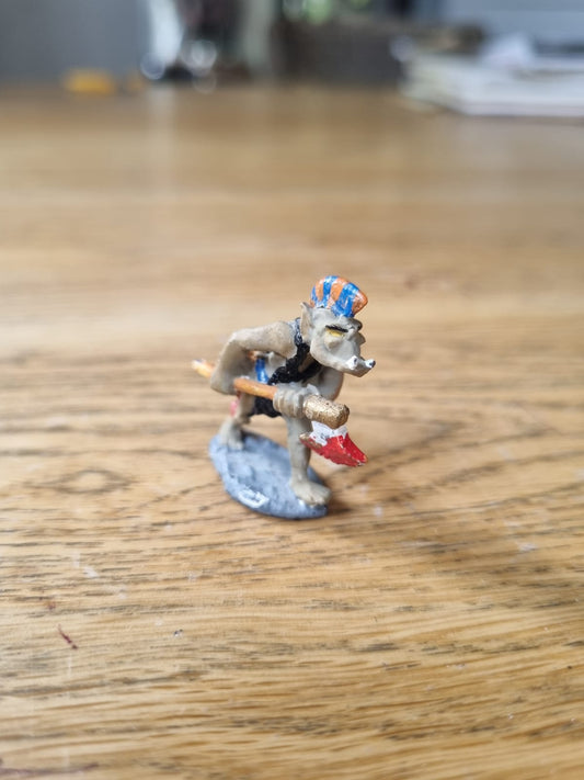 Warhammer fantasy c16 orc with advancing with axe