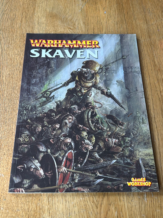 Warhammer fantasy - Skaven Armies Book - Games Workshop- 2002  6th edition