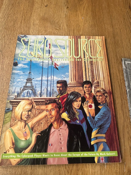Cyberpunk 2020 EURO SOURCE RPG Talsorian Games Supplement Roleplayng