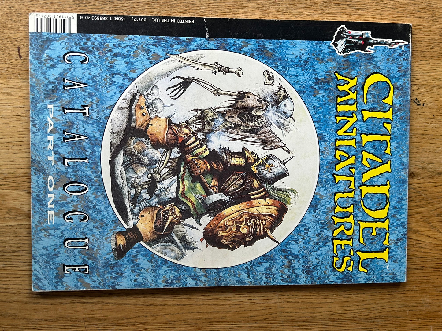 WARHAMMER WHFB + 40K 80s CITADEL MINIATURES CATALOGUE PART 1 ONE and price guide winter 1991 GAMES WORKSHOP
