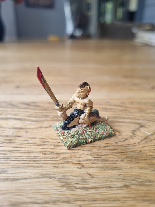 Citadel C38 Slug Man Chaos Beastmen Metal