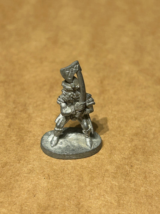 Grenadier Models Barbarian with Axe, Frost Dragon Bonus Figure A117