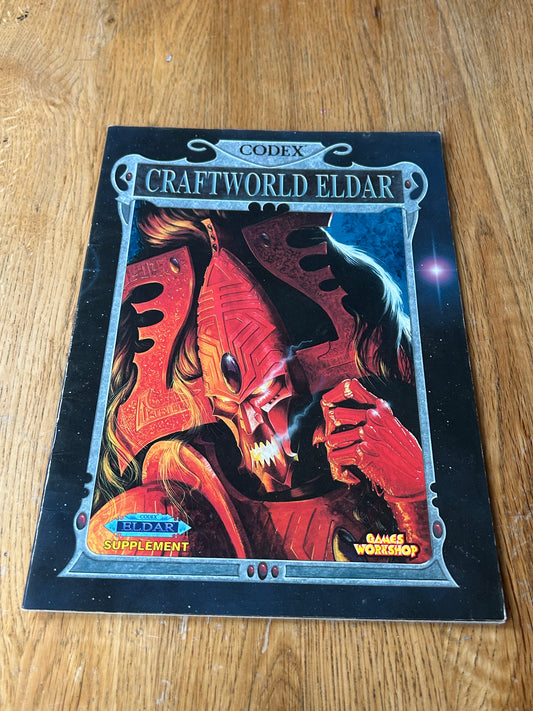 CRAFTWORLD ELDAR CODEX WARHAMMER 40K BOOK 40,000 GAMES WORKSHOP 2000