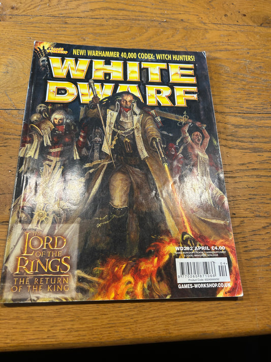 White dwarf issue 292