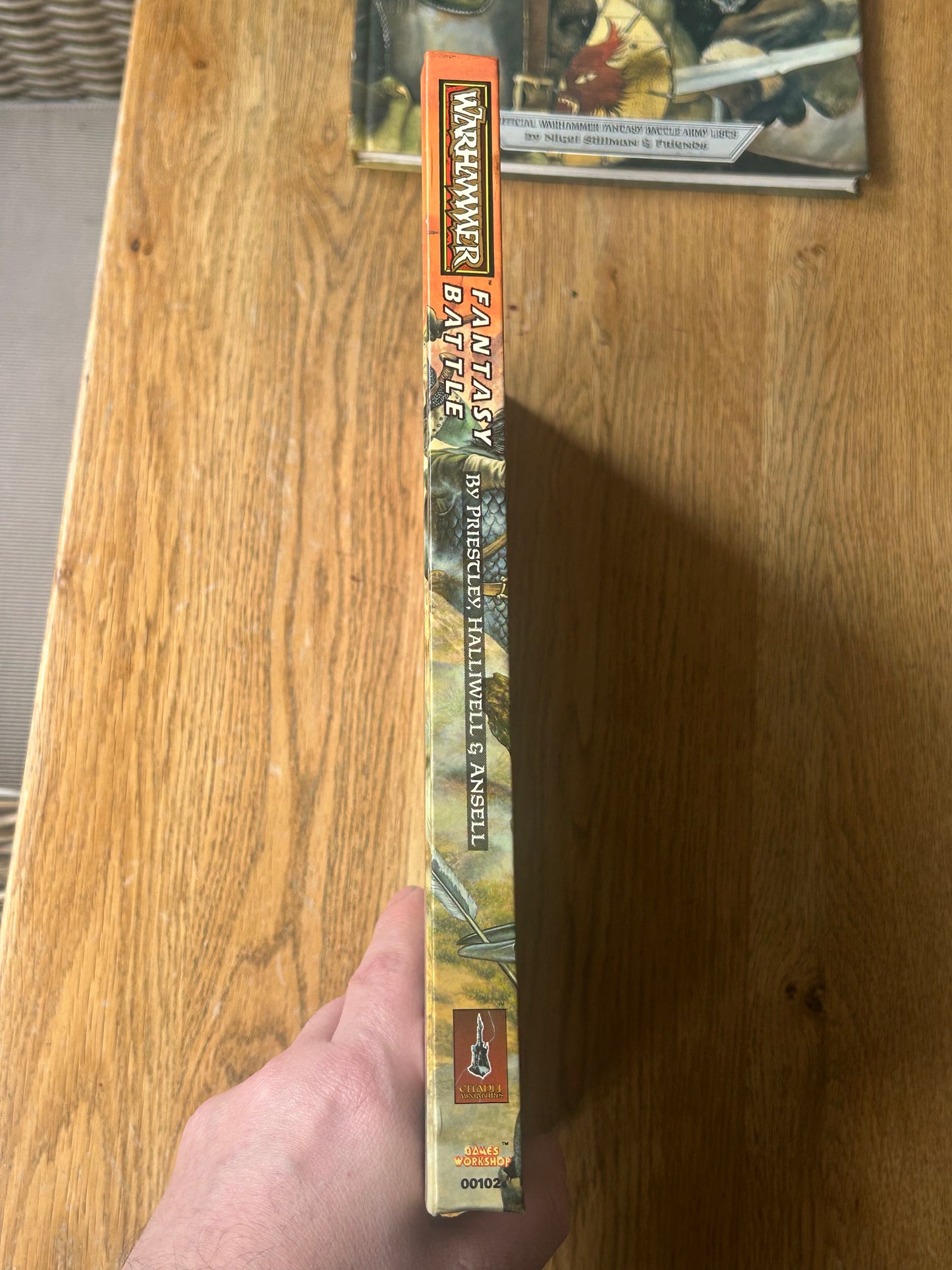 Warhammer Fantasy Battle 3rd Edition 1987 Rulebook Hardcover HB Third Book