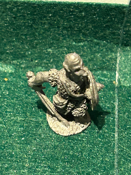 Citadel fiend factory red orc in chainmail with sword FF24