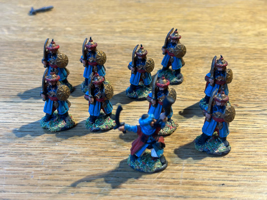 Games Workshop RR6 Mad Mullah Aklan'd's Death Commandos x10 includkng musician Regiments Renown Citadel