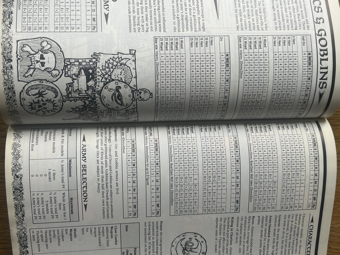 Warhammer fantasy third edition armies supplement