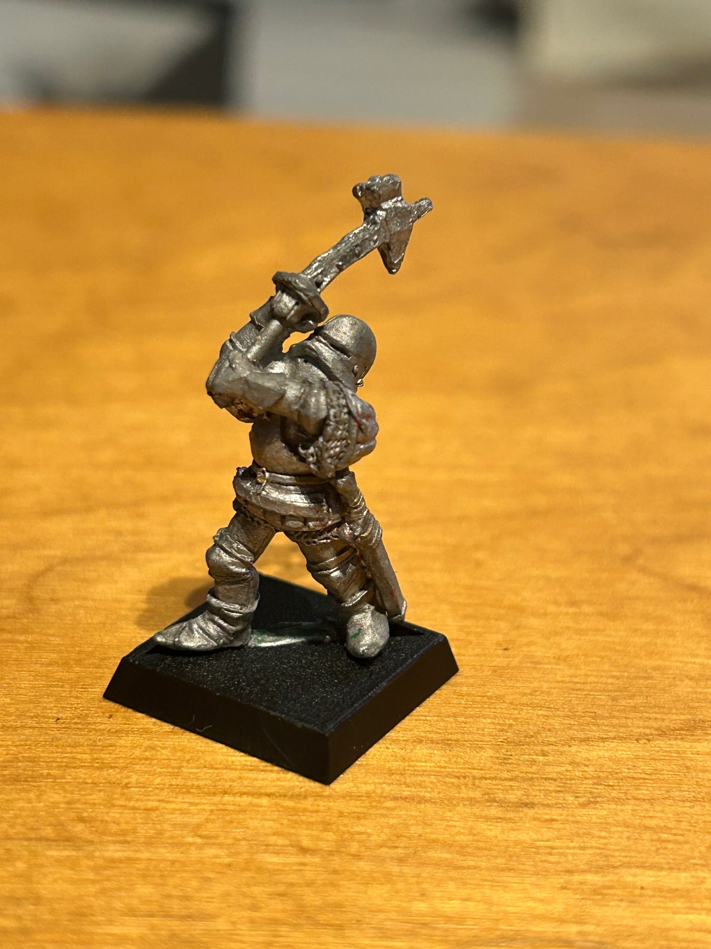 Games Workshop C26 MEN AT ARMS with pole axe  Halberd  Warhammer Citadel