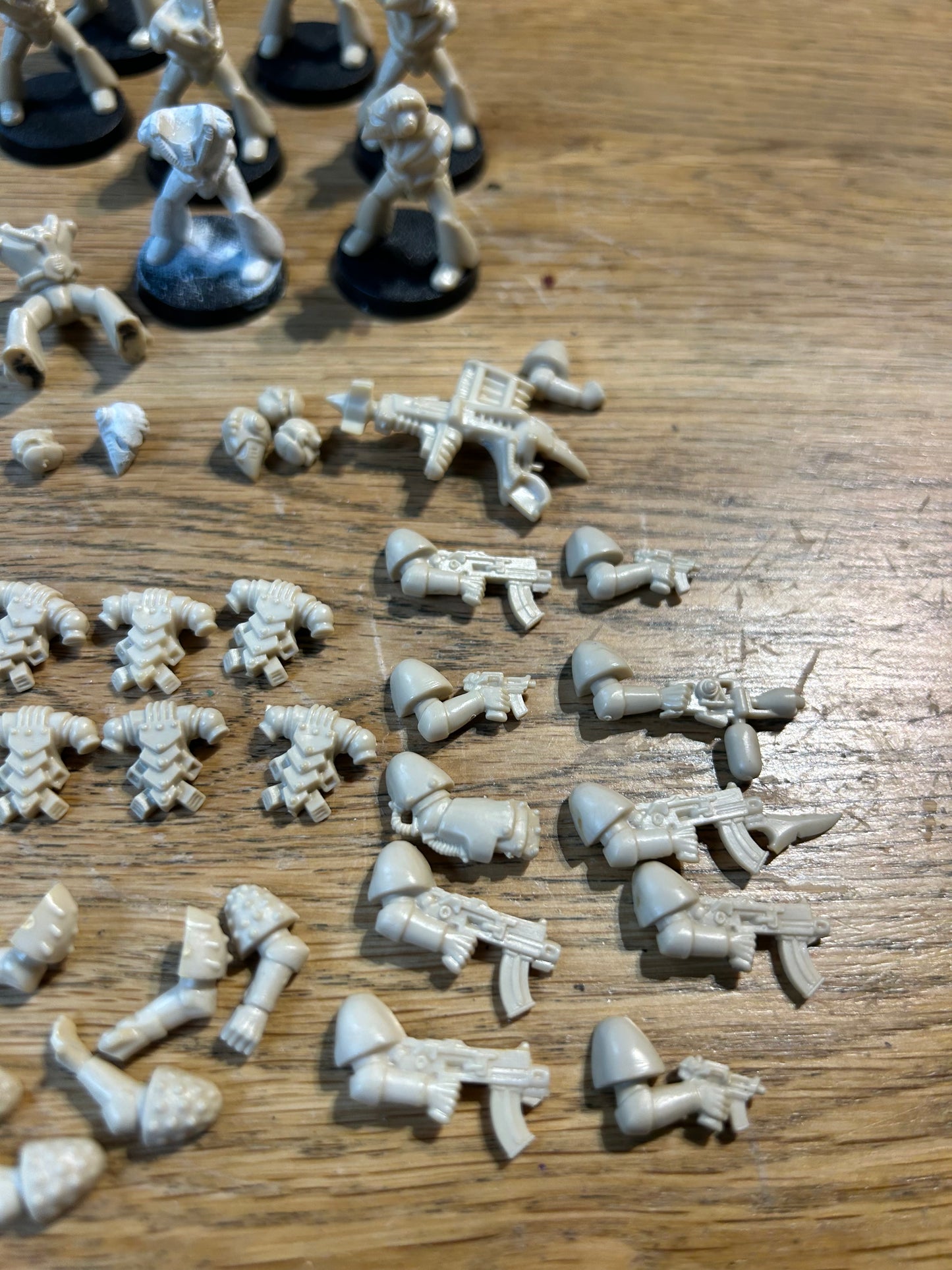 RTB01 Imperial Space Marines Tactical Squad Rogue Trader Warhammer 40k (lots of extra bits to add to them, I’m sure I can find some spare blank bases)