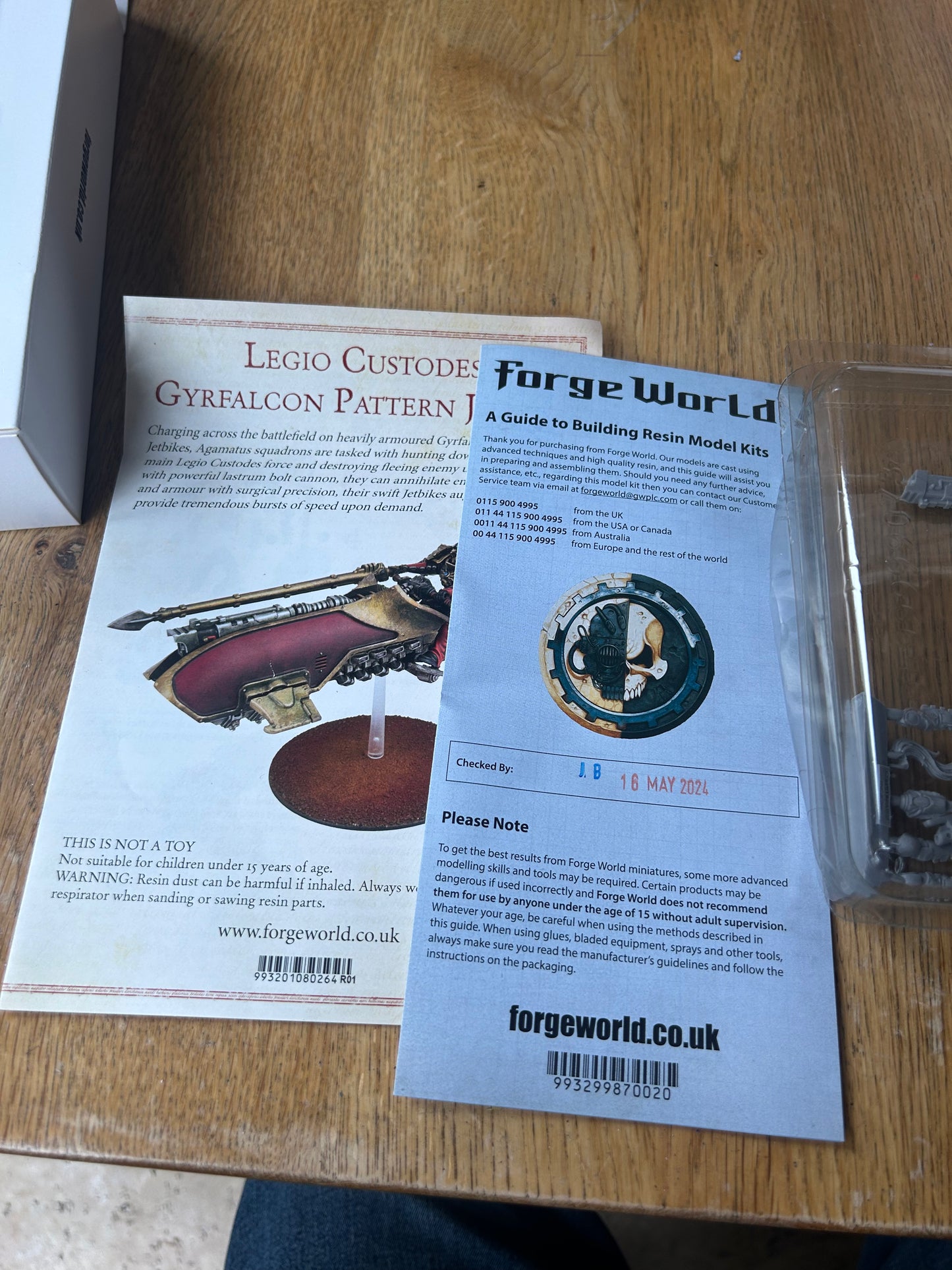 Legio Custodes Gyrfalcon Pattern Jetbike forge world Horus heresy or warhammer 40k