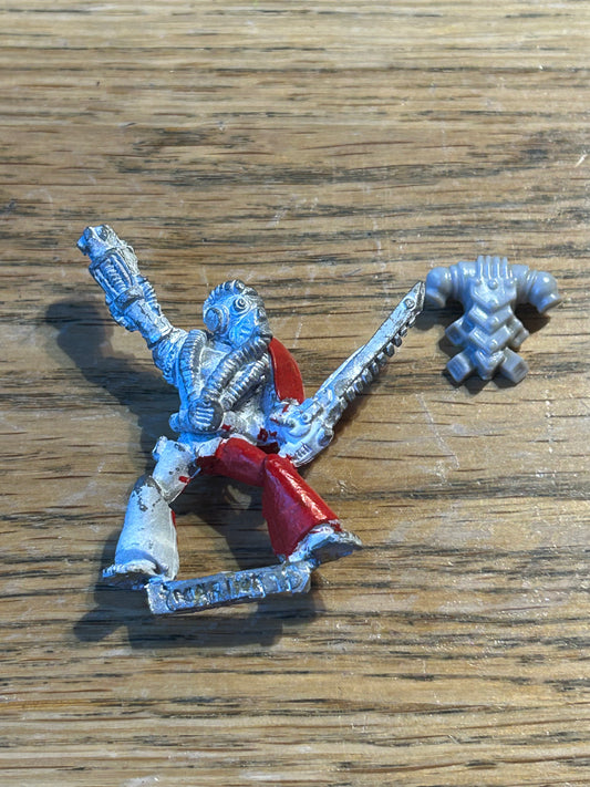 Warhammer 40K Rogue Trader Space Marine RT101 Captain Dozier Metal