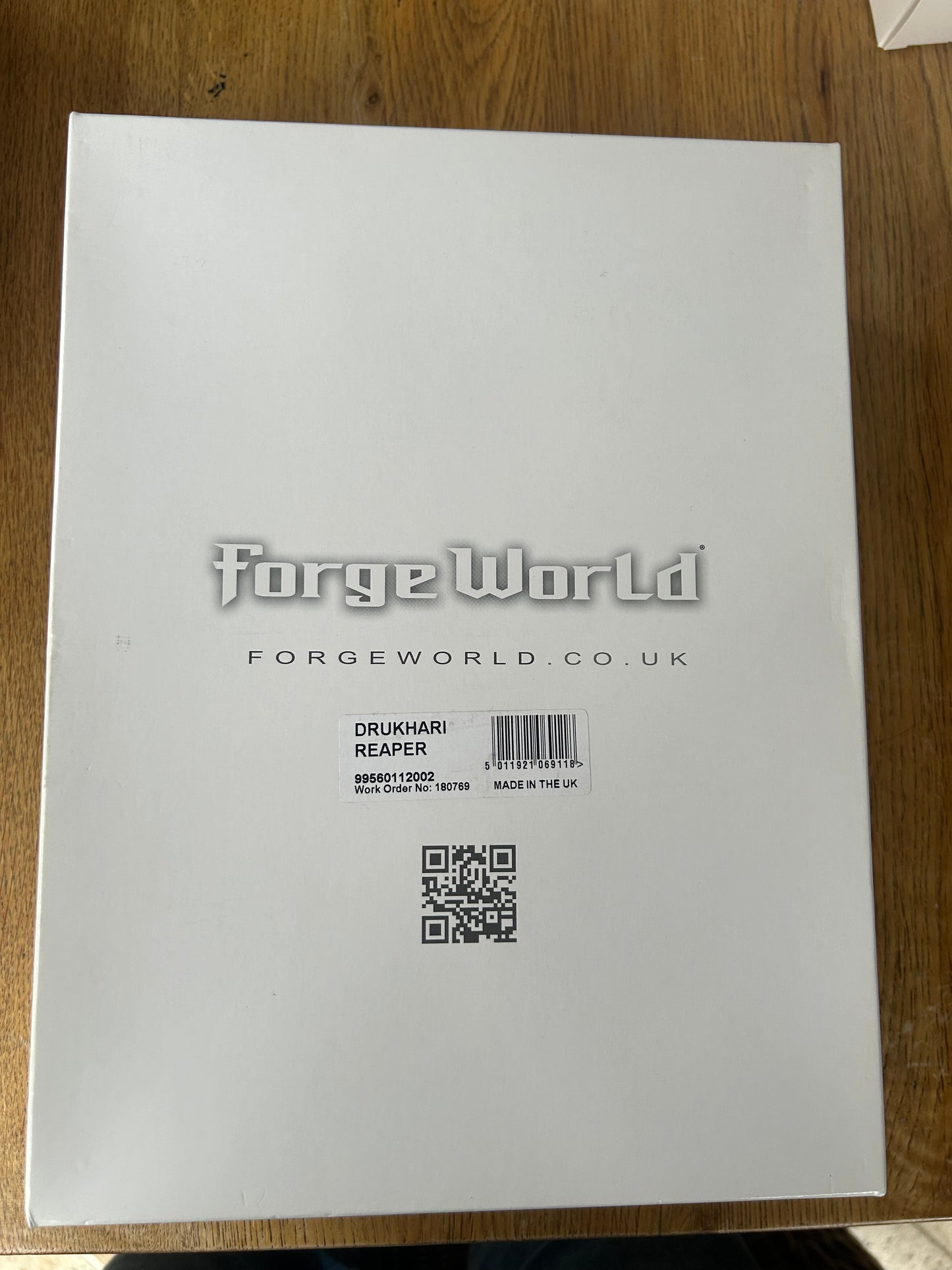 RARE OOP Dark Eldar Forge Drukhari World Reaper Collectable Warhammer 40K sealed in box