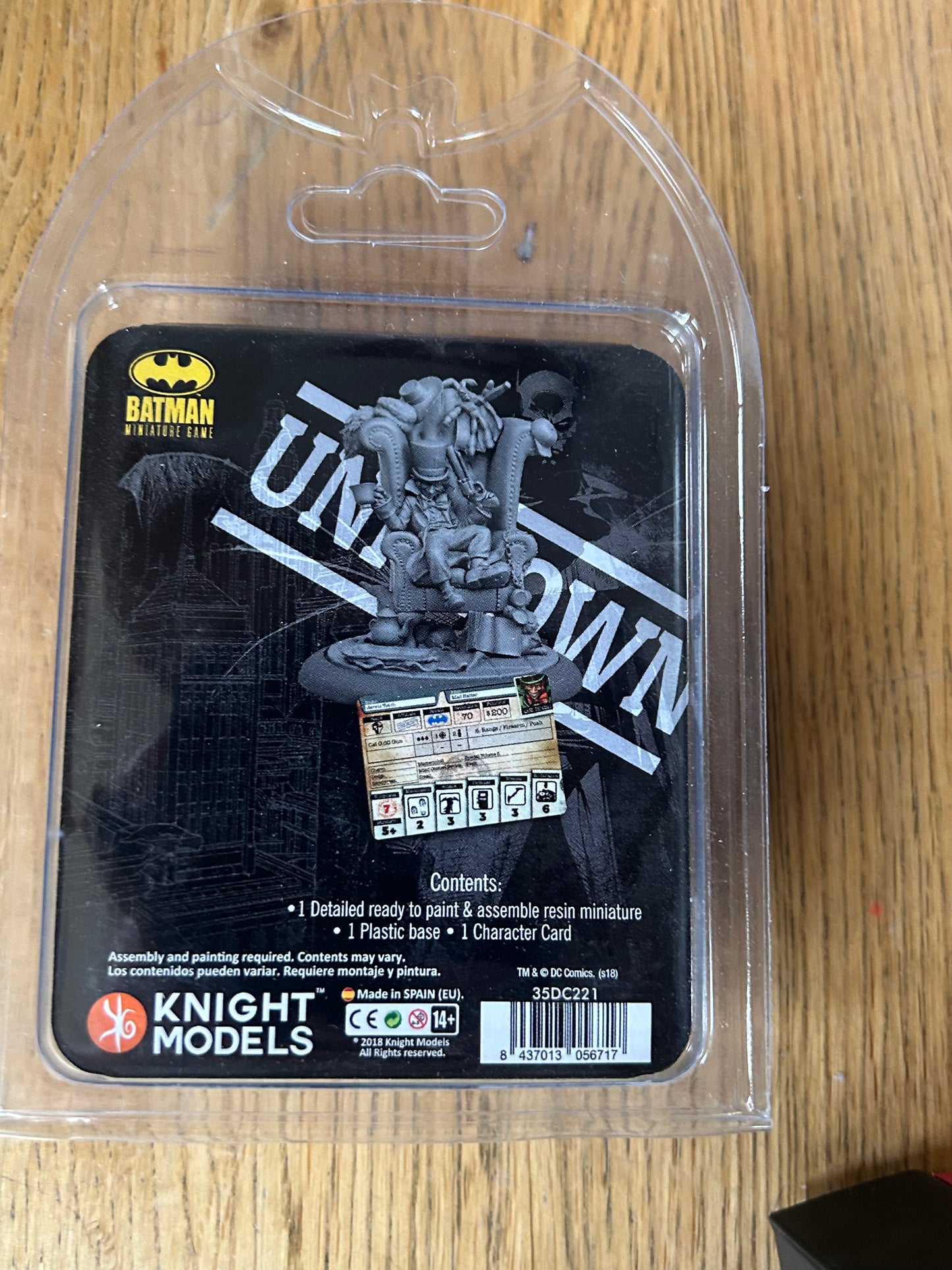 Knight Models Batman Game Mad Hatter villain NIB