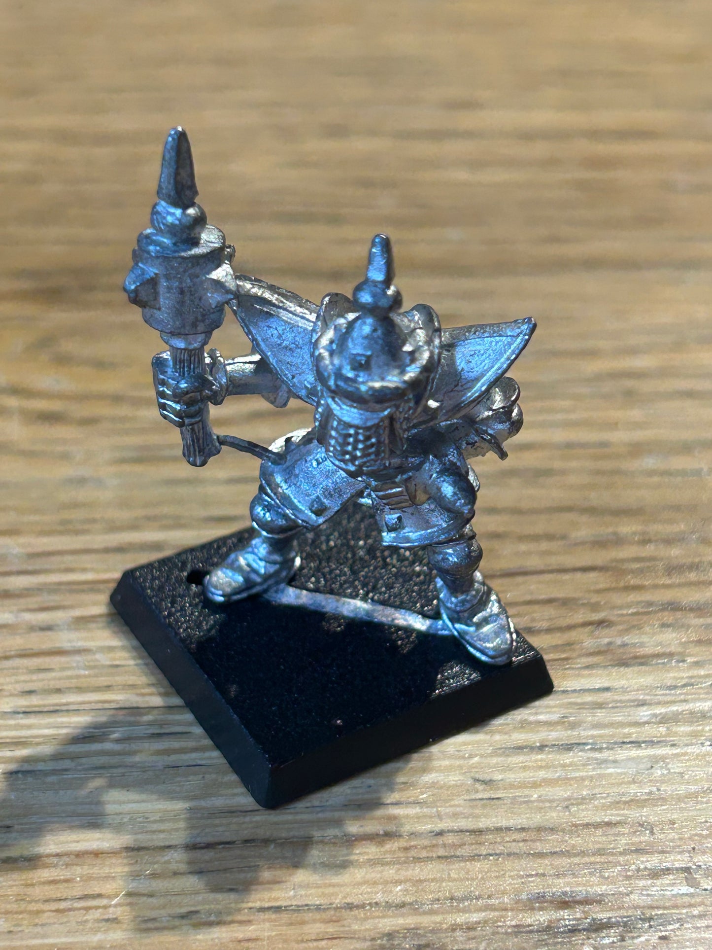 Chaos Warrior with Mace Pestilens One Eye Citadel GW 1980s Metal