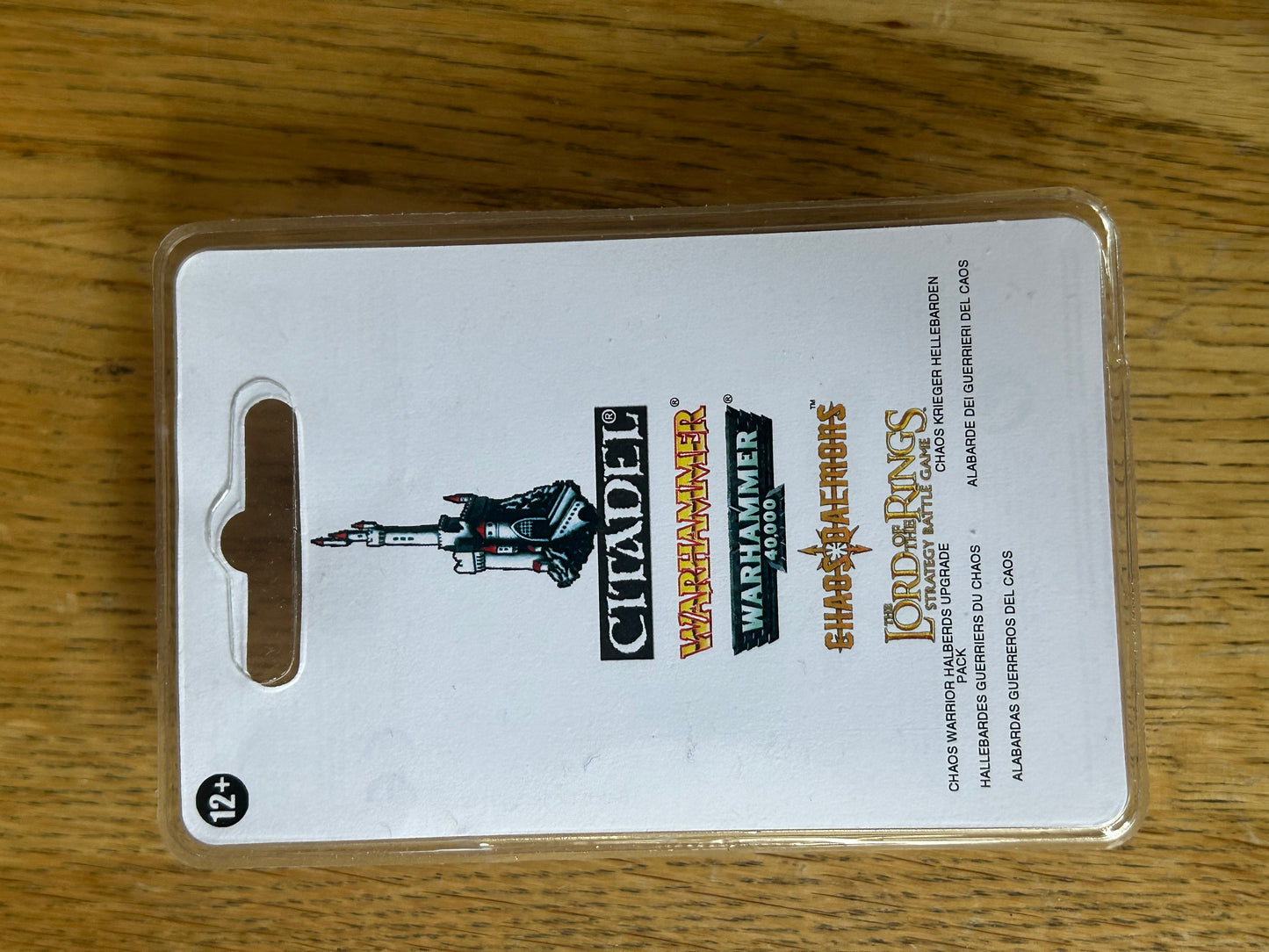Warhammer The Old World Whfb Chaos Warriors Halberds Upgrade Pack Resin GW