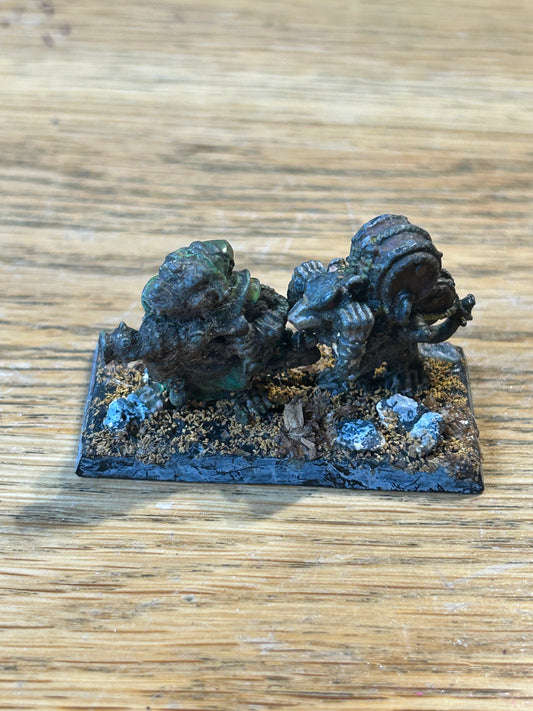 WARHAMMER Fantasy SKAven METAL Warp Fire Thrower old world 0601/05 war machines
