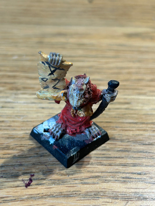 Warhmmmer Fantasy Battle Skaven Wyrde Banebreath 1985
 WARHAMMER FANTASY