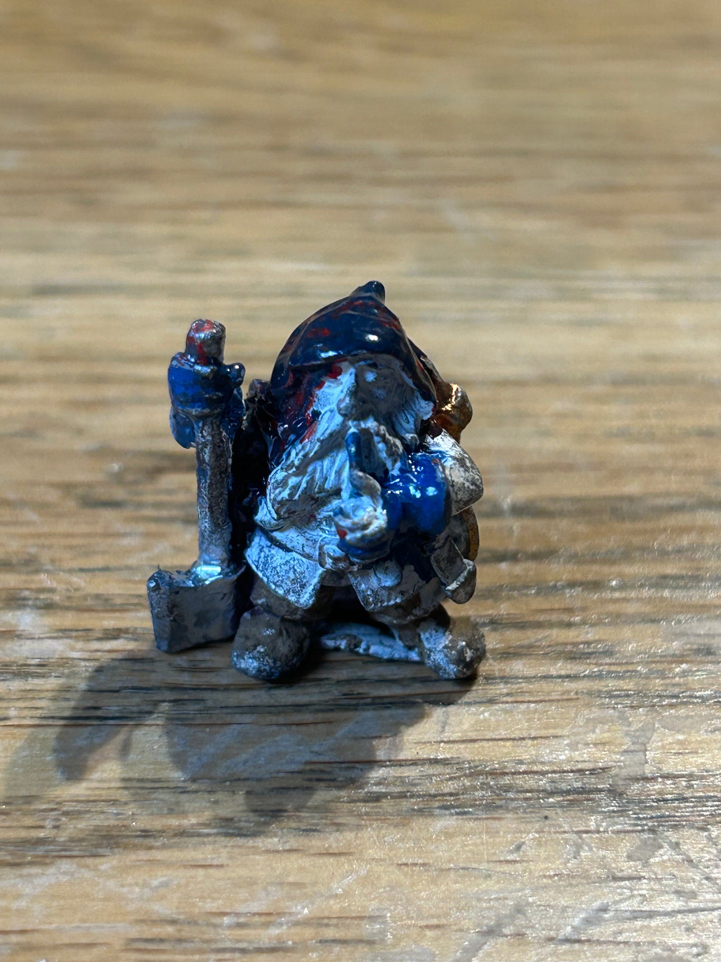 Citadel 0305 Dwarf Adventurer Mapper veteran Dwarves 1985 Metal warhammer fantasy (no tab)