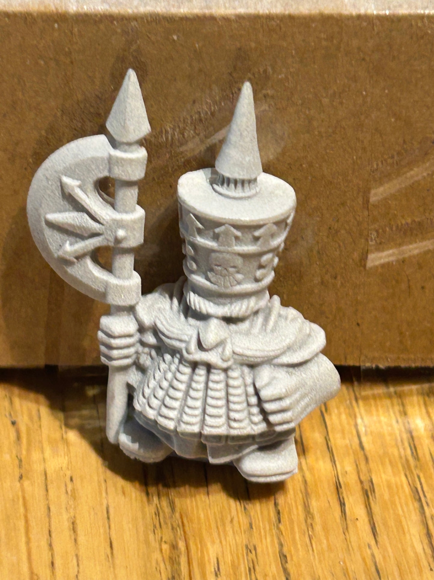 Warhammer fantasy chaos dwarf plastic monopose axeman