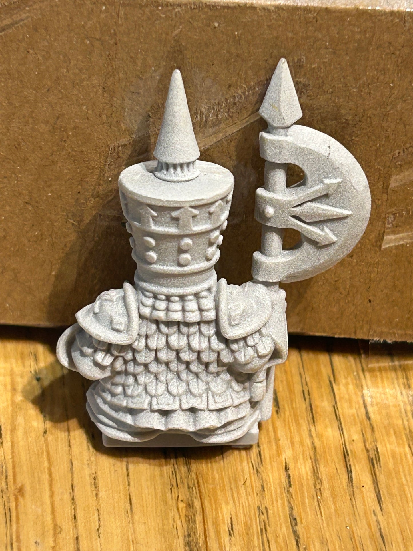 Warhammer fantasy chaos dwarf plastic monopose axeman