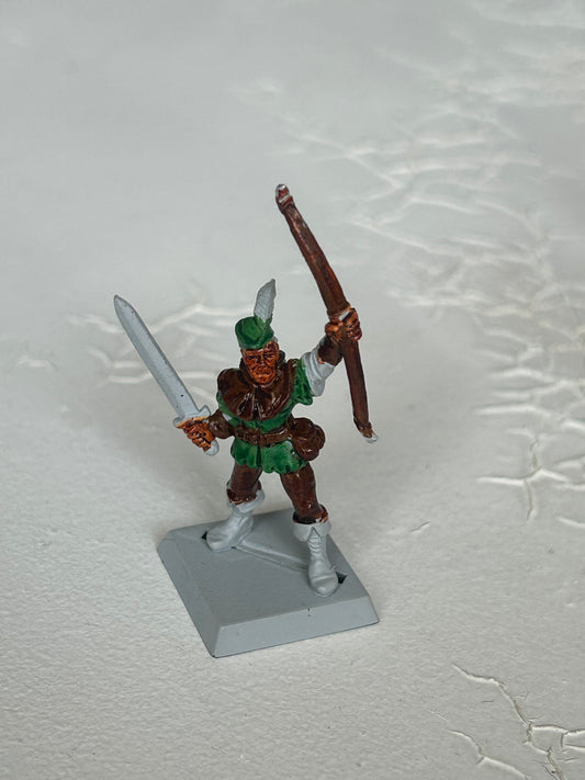 Bretonnia Bertrand the Brigand Archer Bow Metal Citadel Bretonnian 90s