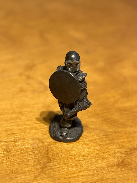 Citadel C17 Undead Skeleton Warrior mace Shield Metal Figure Fantasy Pre Slotta