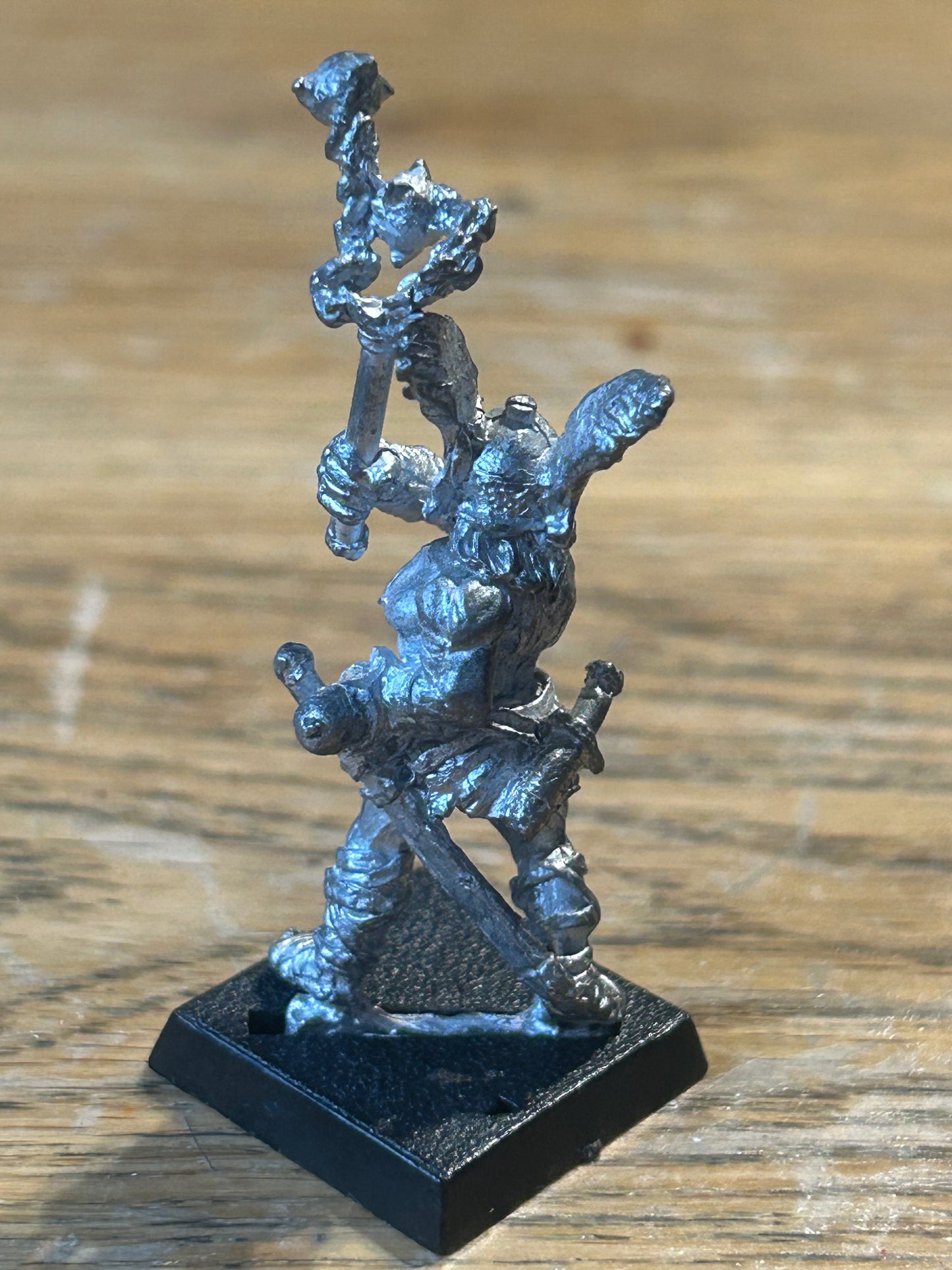 Citadel Miniatures Barbarian, Flail-Hide the Destroyer 0108/05 metal miniature