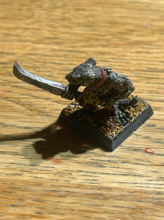 1987 Skaven C47 Chytter Slave Chaos Ratmen Citadel Warhammer Army Clanrat
