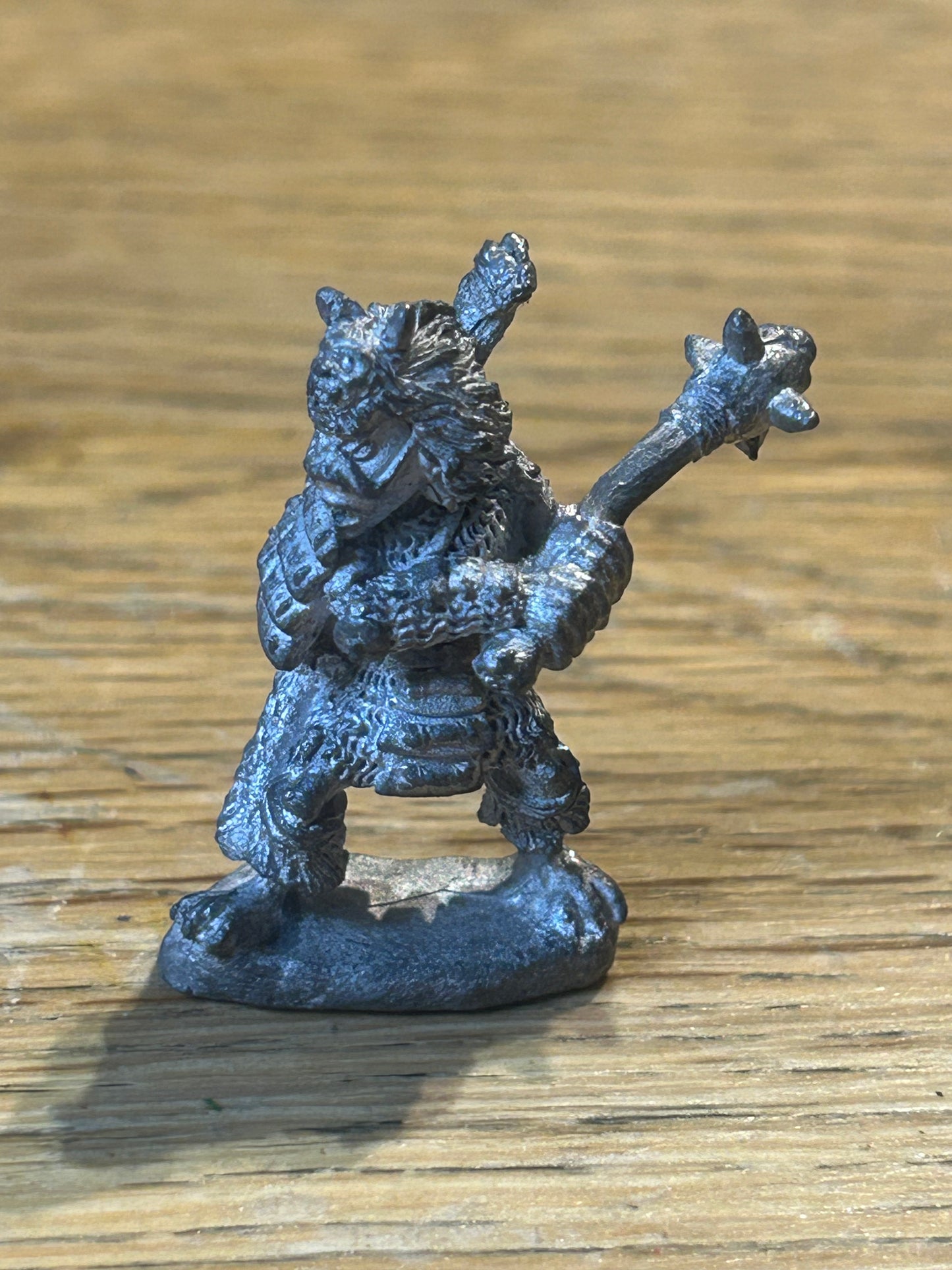 Hobgoblin samurai style fantasy model with mace/club