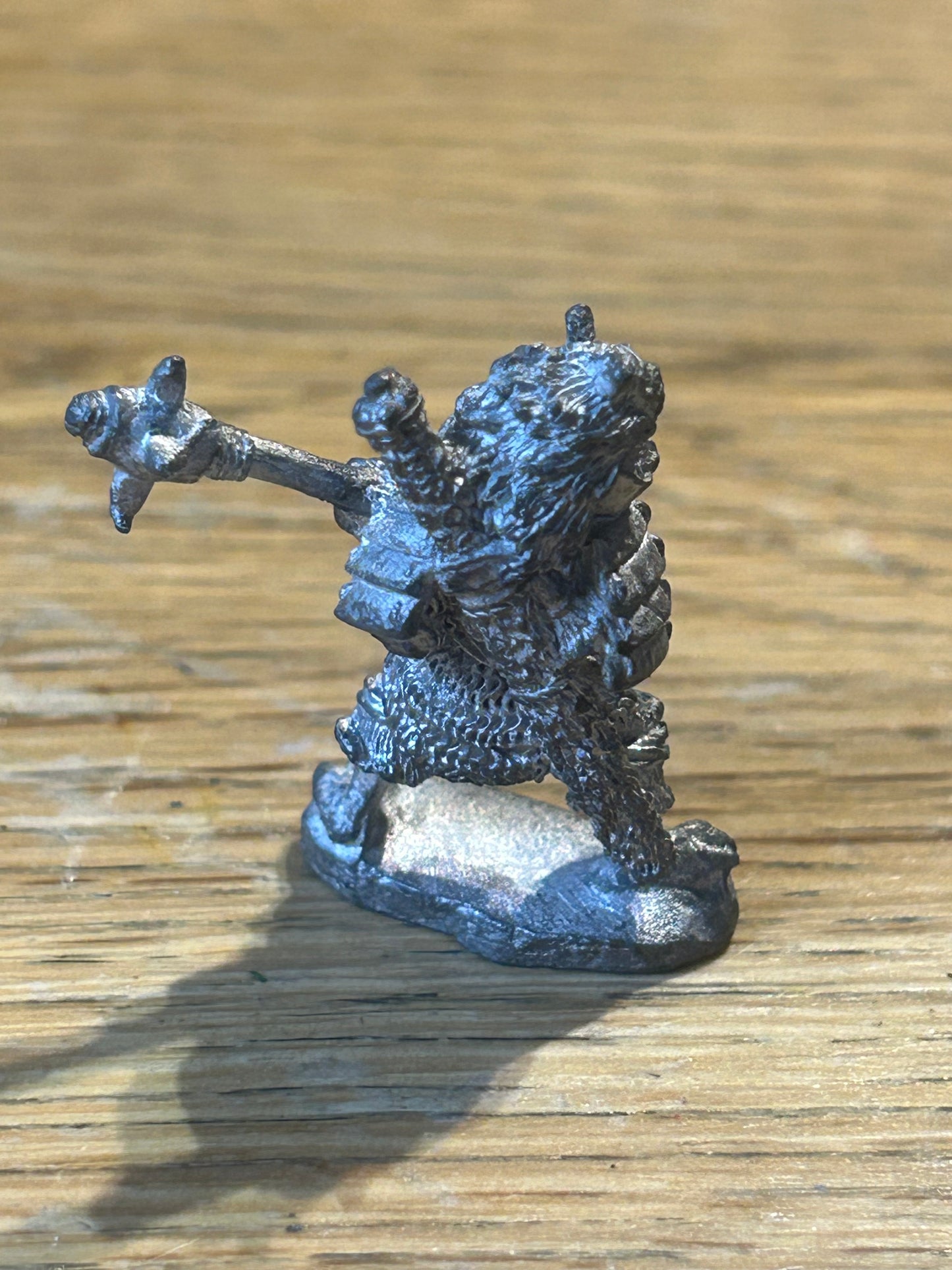 Hobgoblin samurai style fantasy model with mace/club