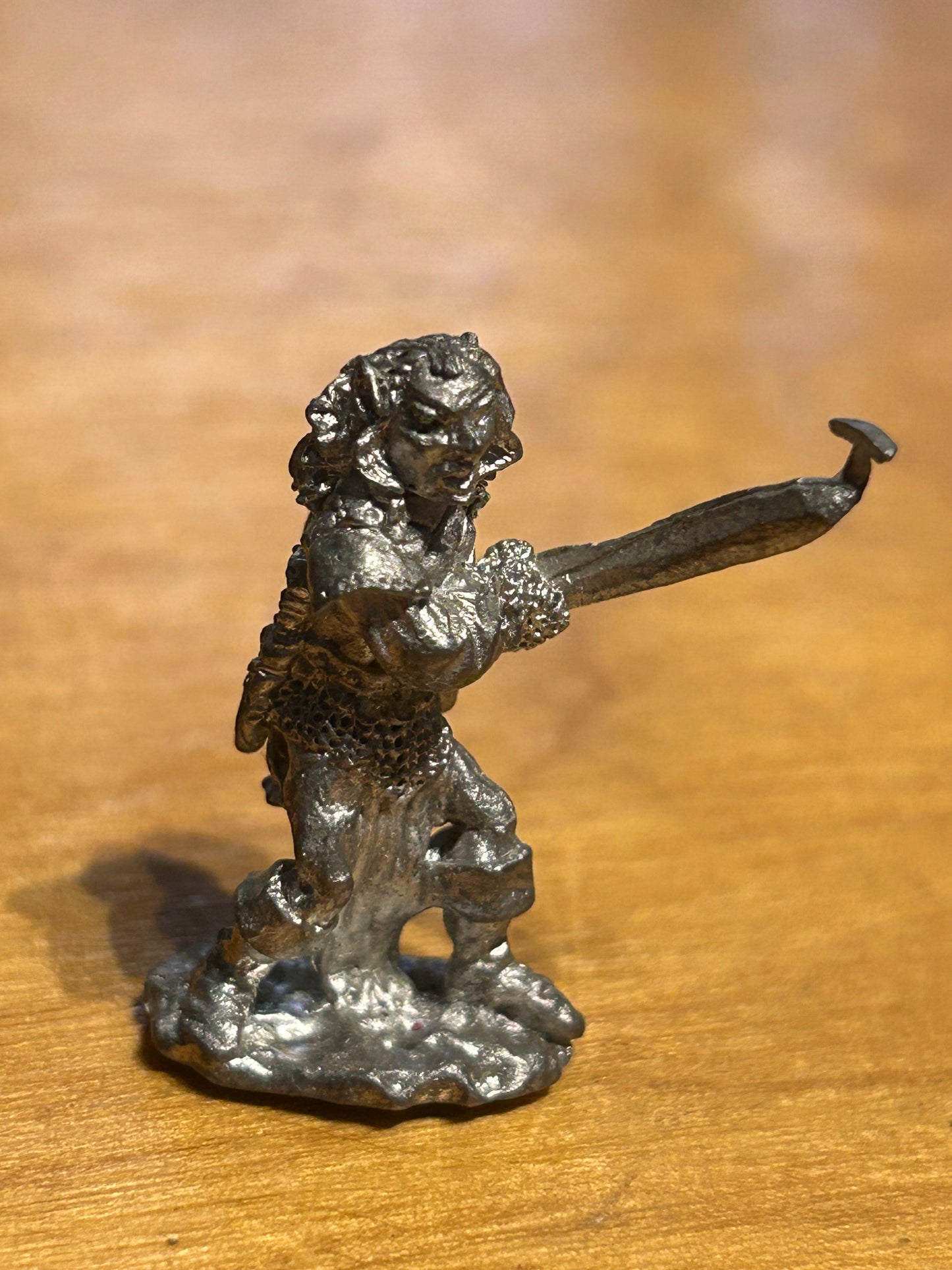 Hobby products metal magic c1033 elven warrior with sword and mail