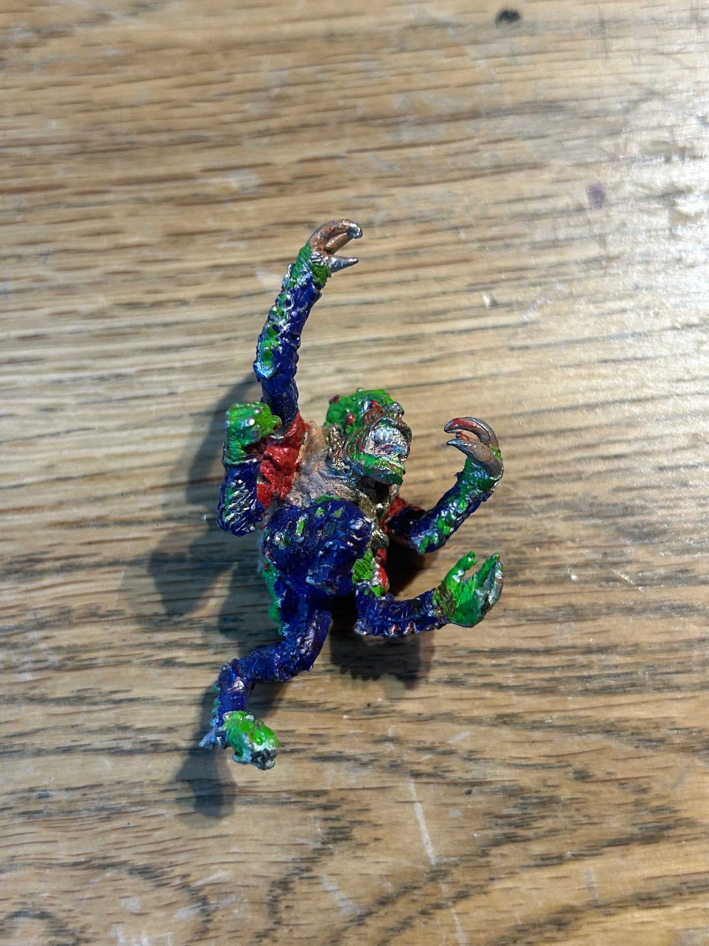 Warhammer 40k Rogue Trader Genestealer patriarch metal (missing his foot)
