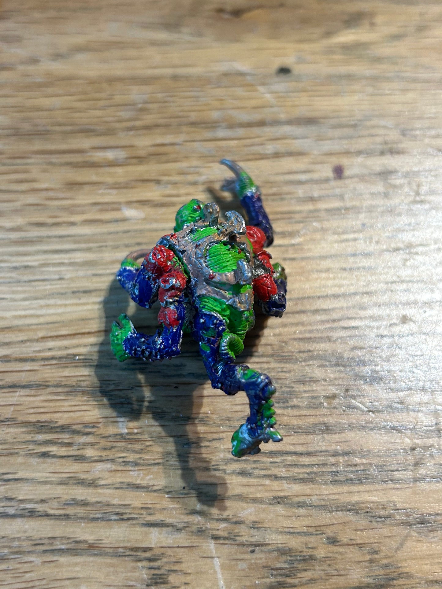 Warhammer 40k Rogue Trader Genestealer patriarch metal (missing his foot)