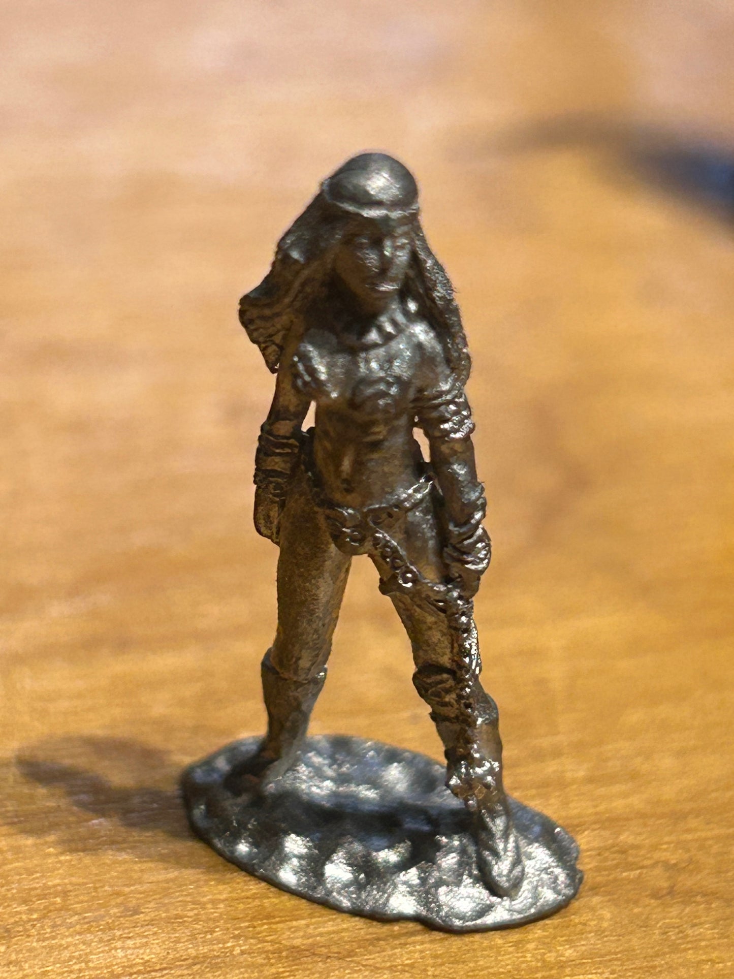 Rose Miniatures - Fantasy - ZF52 Yaga, Barbarian w. Morning Star - ZF52