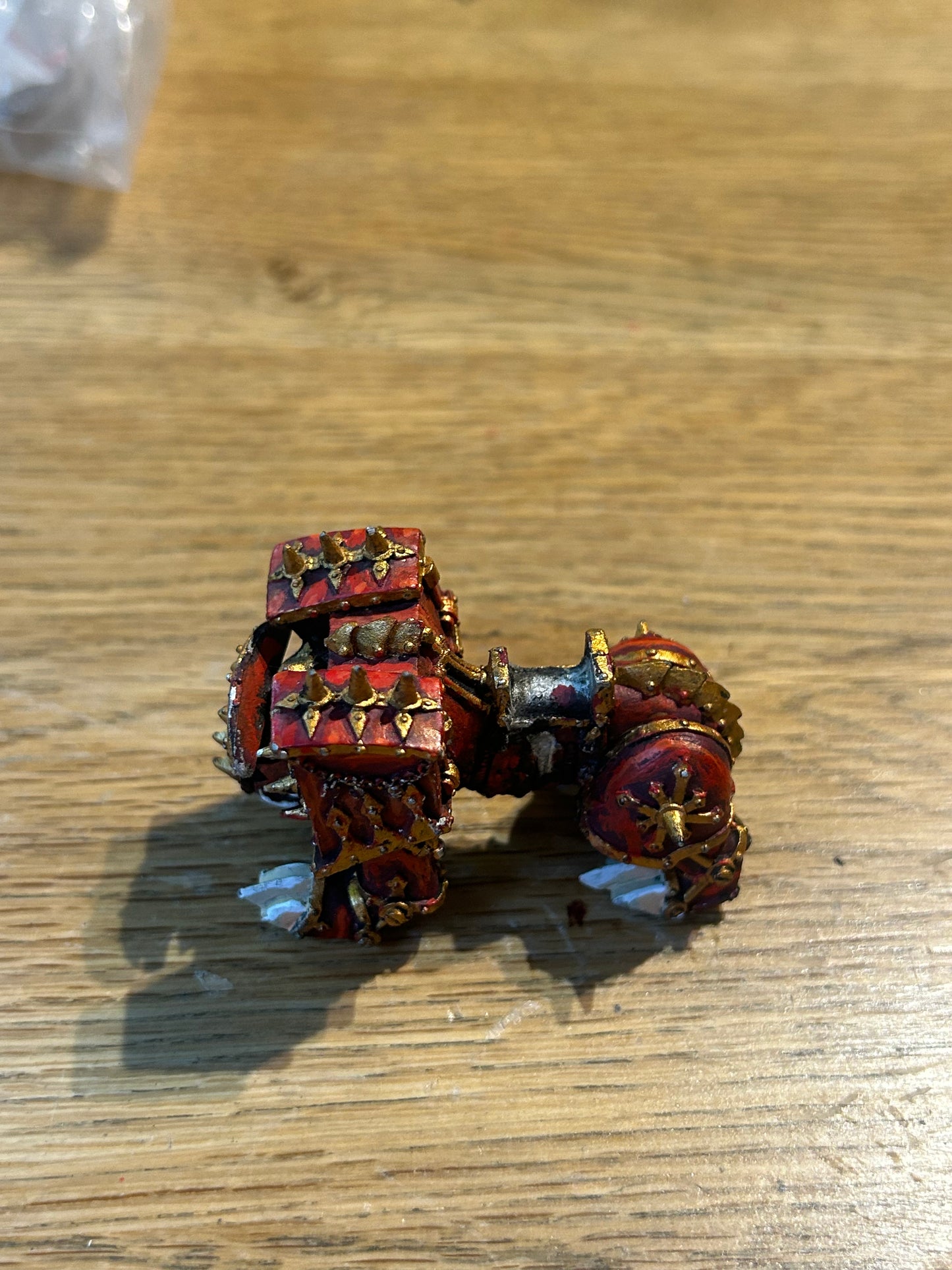 Warhammer fantasy warriors or daemons of chaos juggernaut of Khorne (no rider)