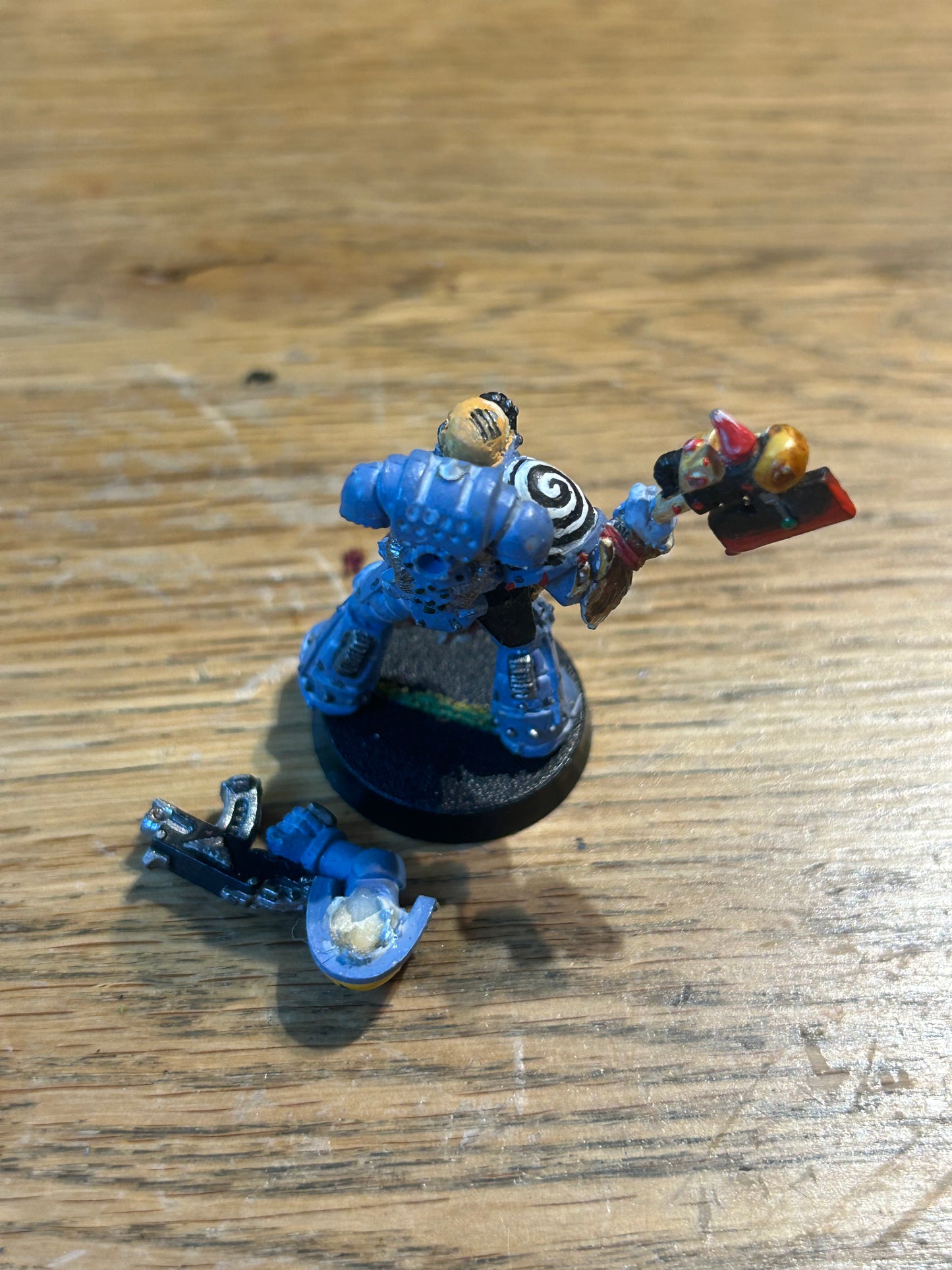 Warhammer 40k second edition space wolf long fang squad