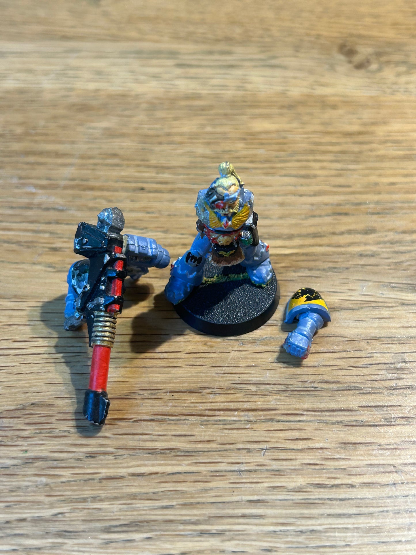 Warhammer 40k second edition space wolf long fang squad