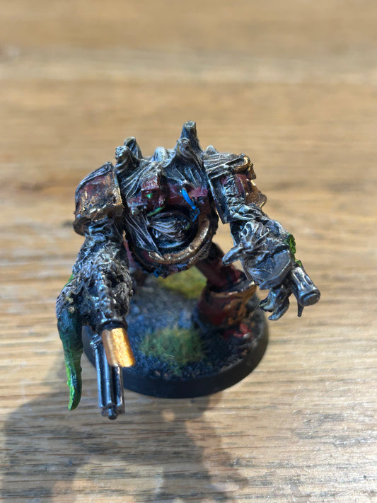 Warhammer 40K Chaos Space Marines Obliterator Warhammer 40k GW OOP Metal (well painted )