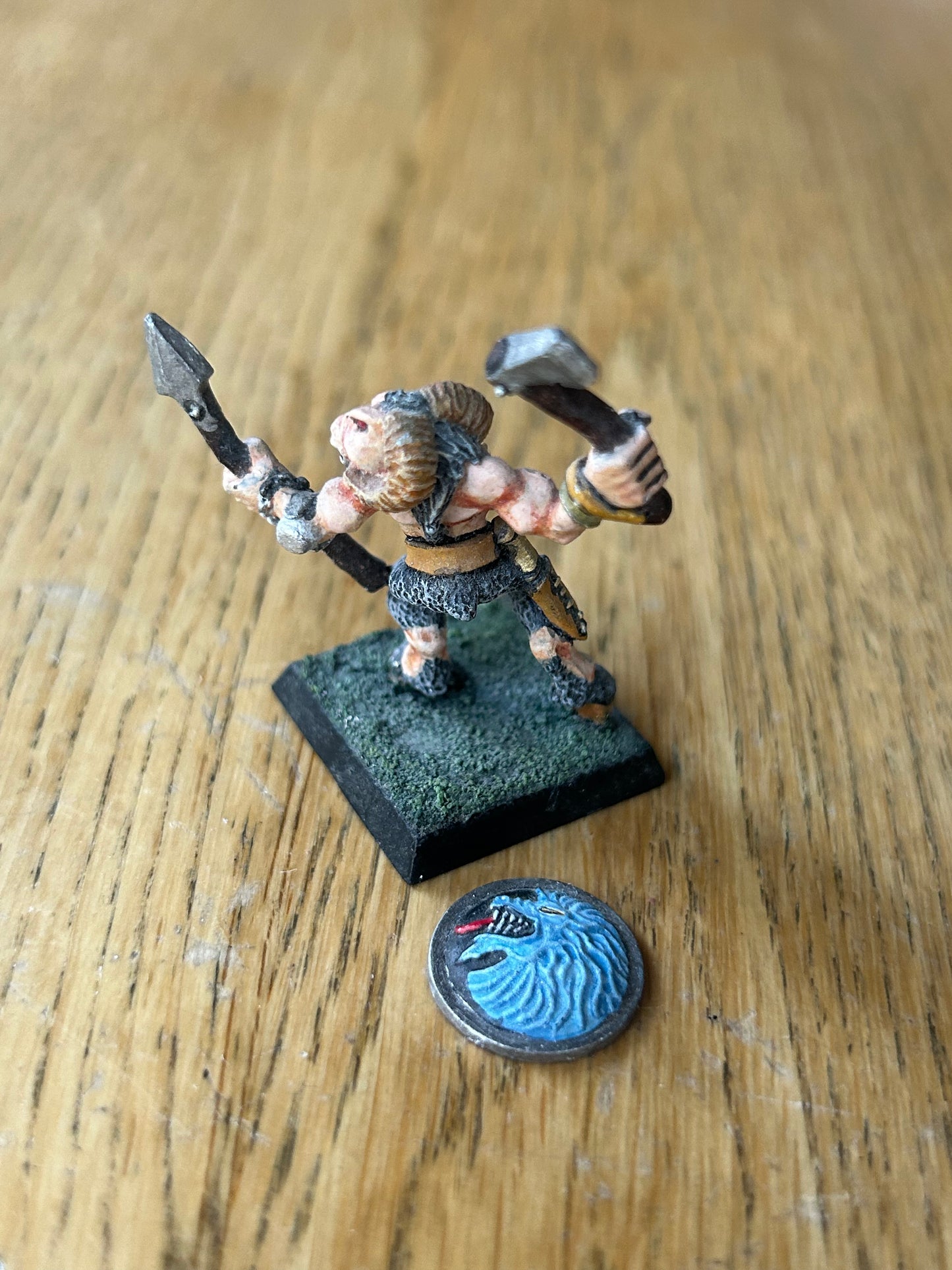 Warhammer Fantasy - Beasts of Chaos - MB9 Beastman Trooper A [Metal] Marauder